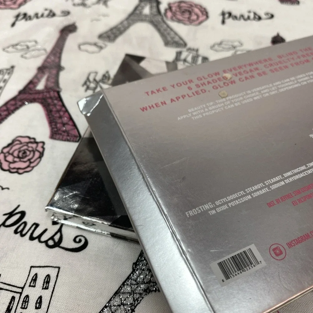 Jeffree Star Cosmetics Platinum Ice Skin Frost Pro Palette DISCONTINUED